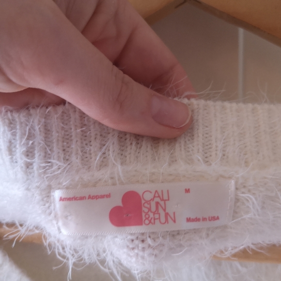 American Apparel Fuzzy Sweater - Picture 4 of 8